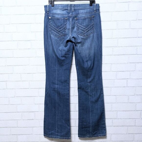 JOE'S JEANS Flare Leg Medium Wash Jeans 30 - Picture 4 of 9